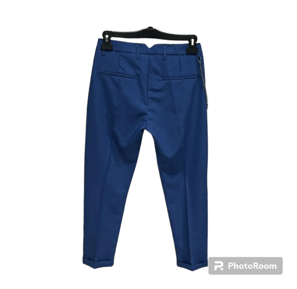 pantalone uomo tasca america slim classico capri sartoriale - immagine 2