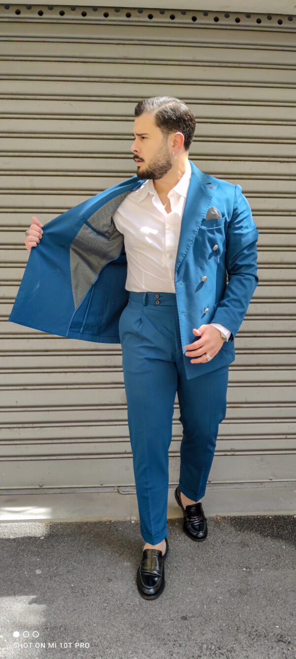 abito doppio petto slim fit - immagine 2