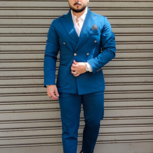 abito doppio petto slim fit
