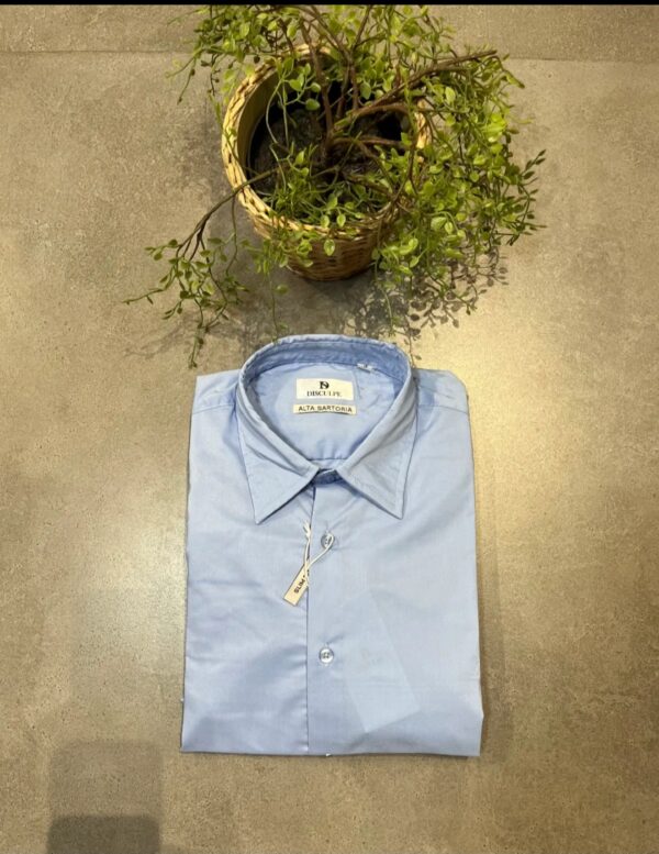 camicia classica slim fit "disculpe" - immagine 4