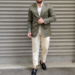 giacca monopetto slim fit