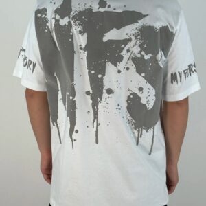 T-shirt  stampa white "nfs"