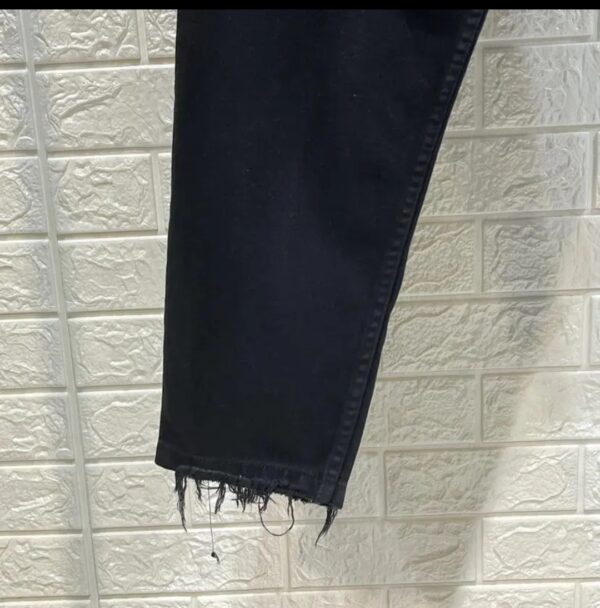 pantalone nero basic - immagine 3