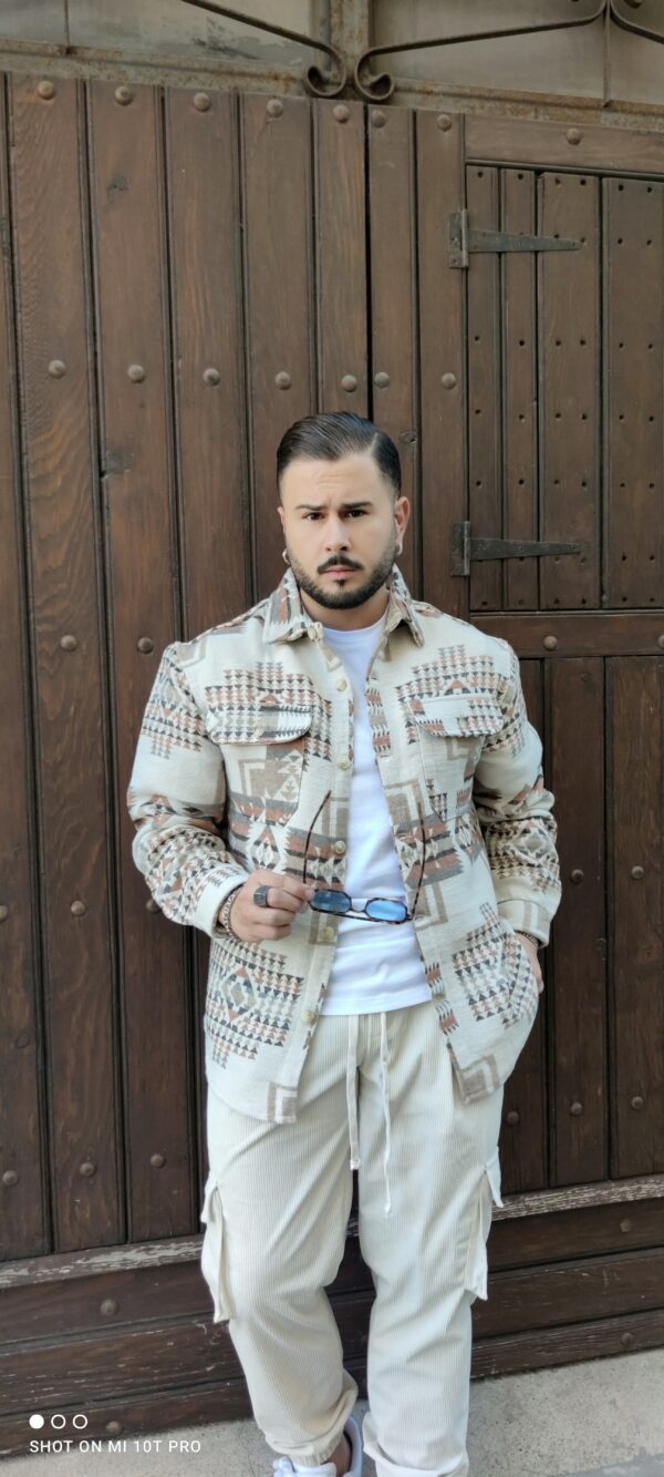 giacca camicia safari - immagine 3