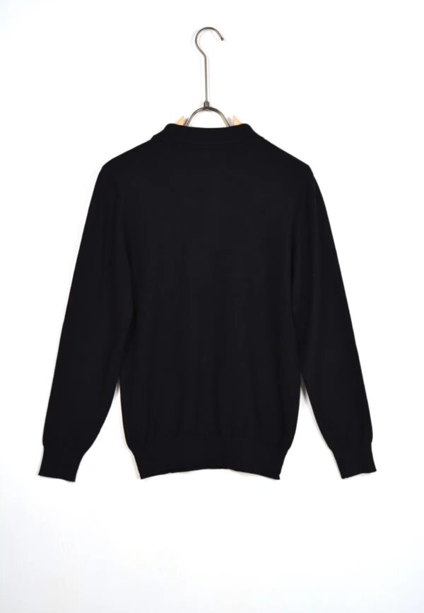 polo basic nera - immagine 2