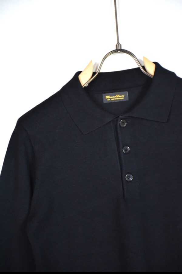 polo basic nera - immagine 3