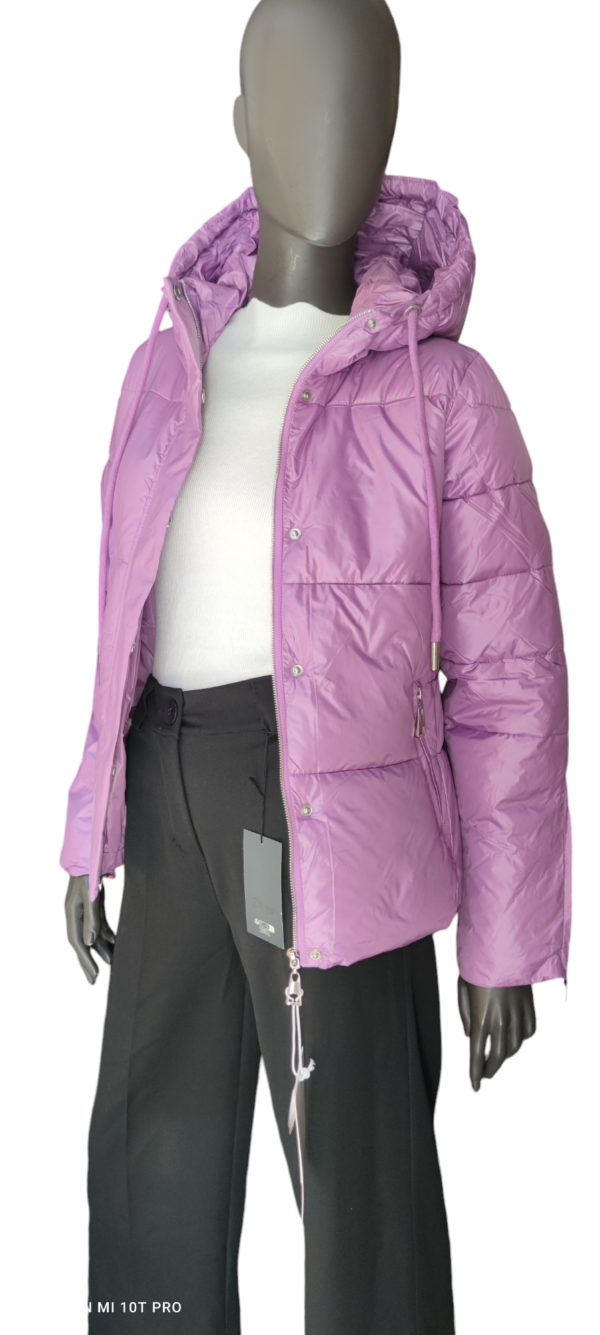 piumino donna con cappuccio