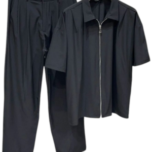 coordinato baggy nero