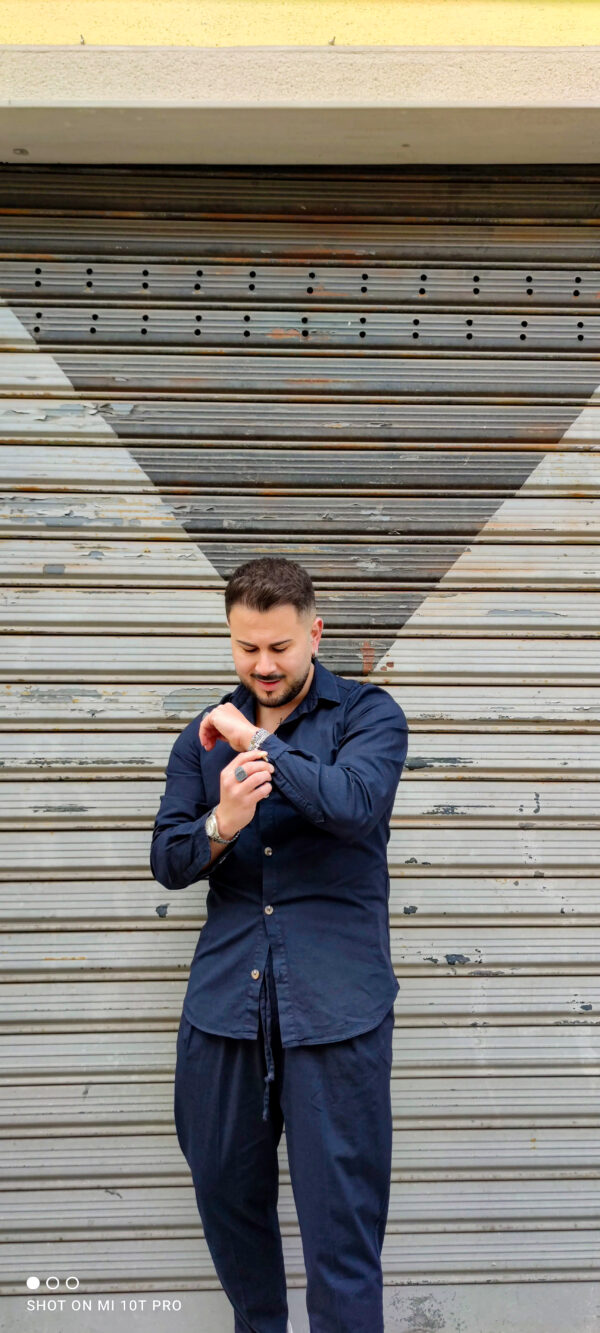 coordinato blu navy - immagine 3