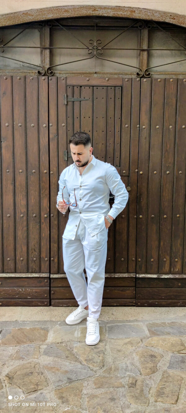 coordinato total white